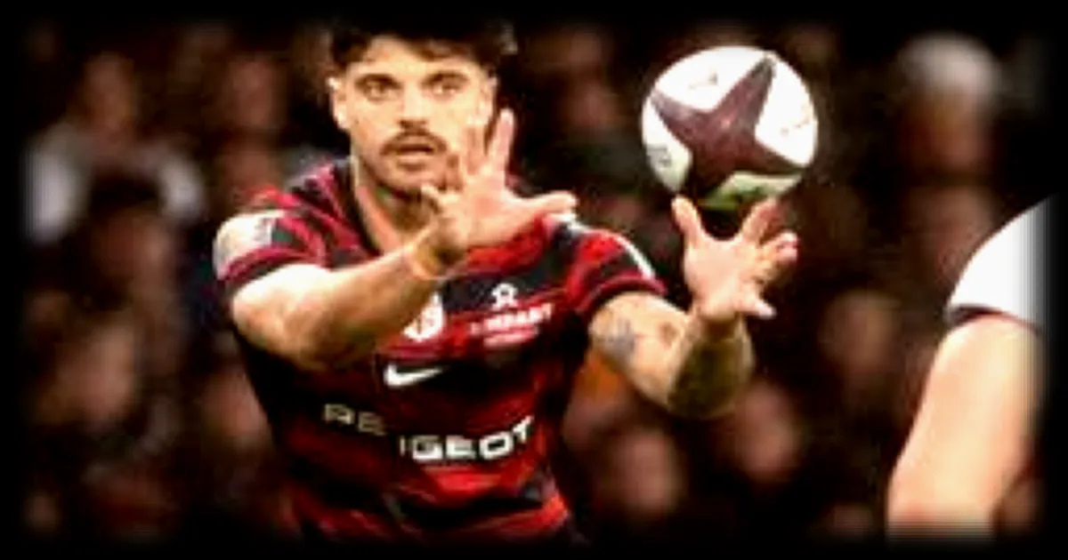 Romain Ntamack de retour avec le Stade Toulousain pour affronter l'UBB