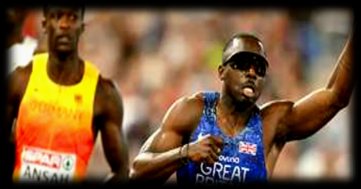 Romell Glave remporte le titre du 100 mètres masculin aux championnats d'Europe