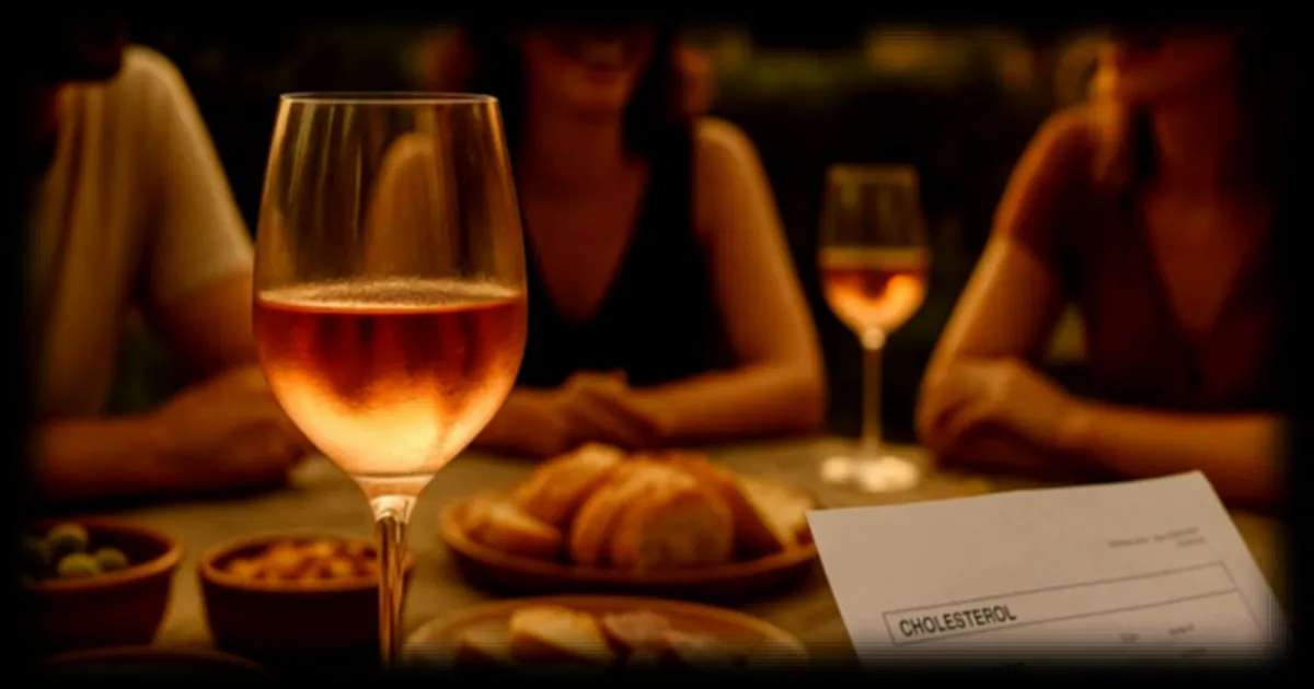 Rosés et cholestérol : quand le vin d’été devient-il un risque pour la santé ?