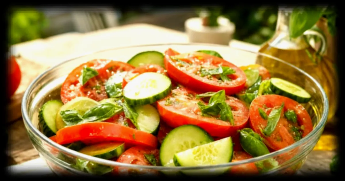Salade tomate-concombre : une association à risque pour la digestion, selon une diététicienne