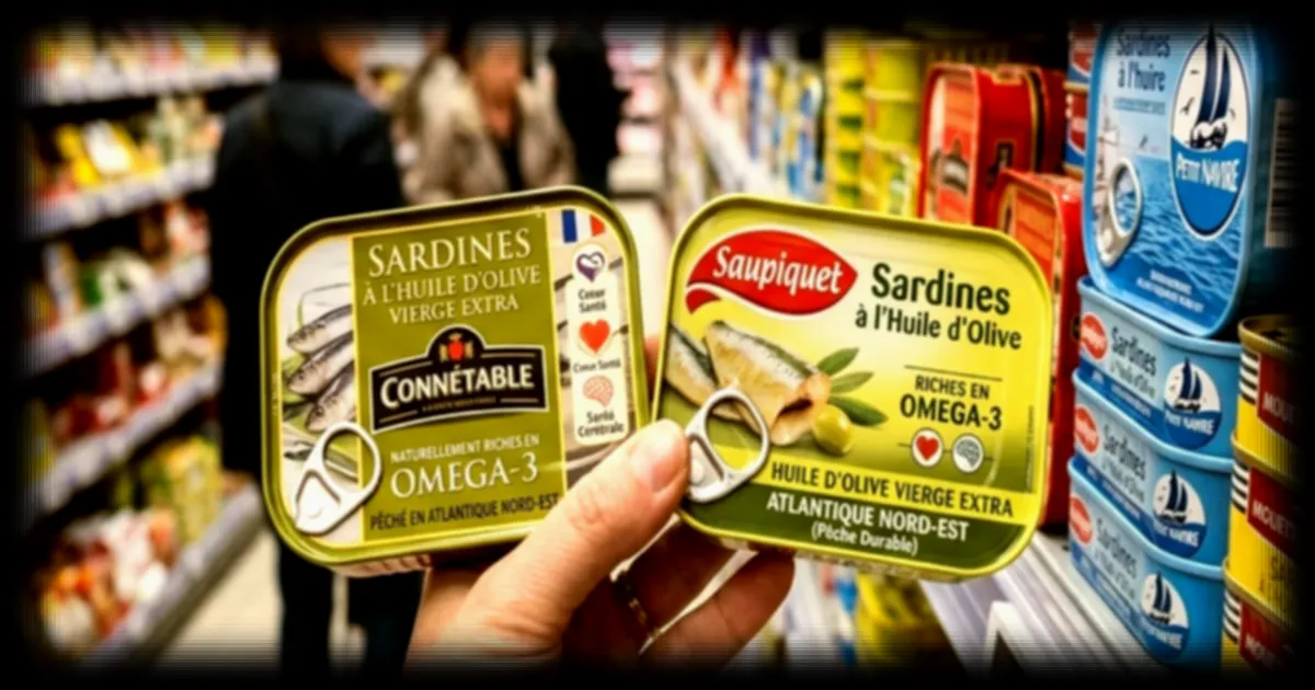 Sardines en boîte : comment choisir celles qui préservent santé du cœur et du cerveau