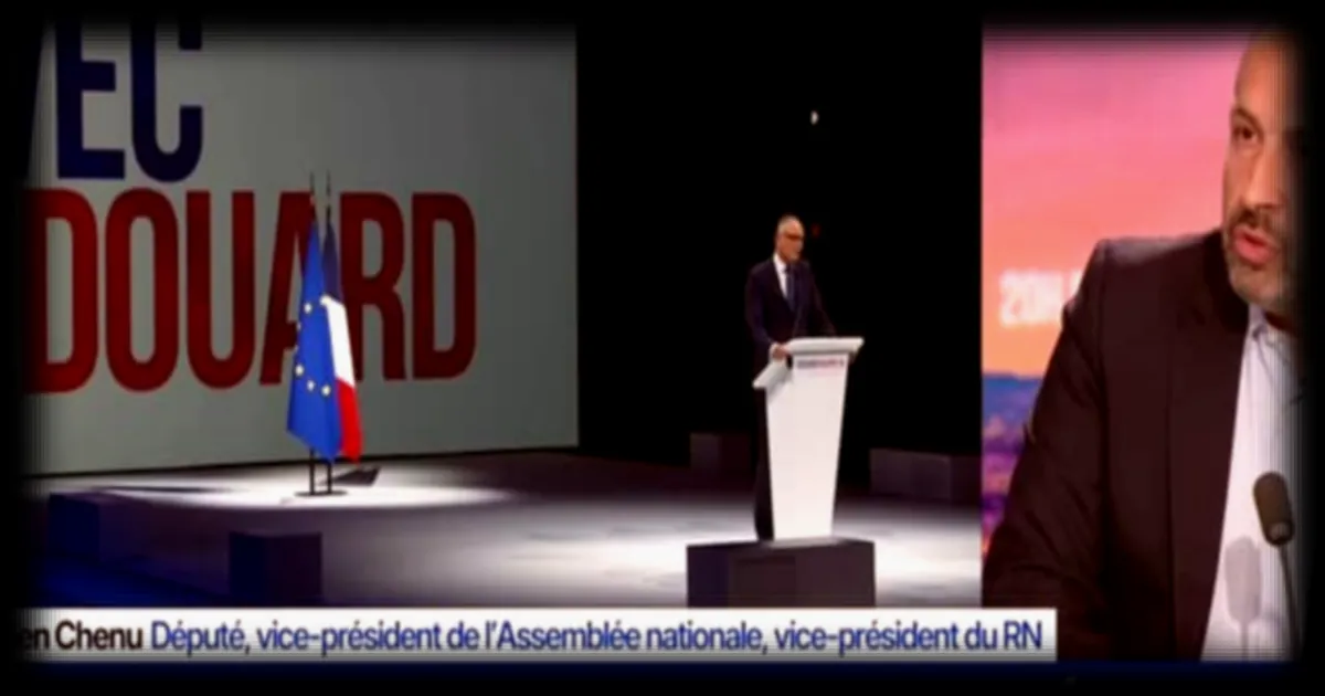 Sébastien Chenu accuse Édouard Philippe et Emmanuel Macron d'être responsables de la situation des Français