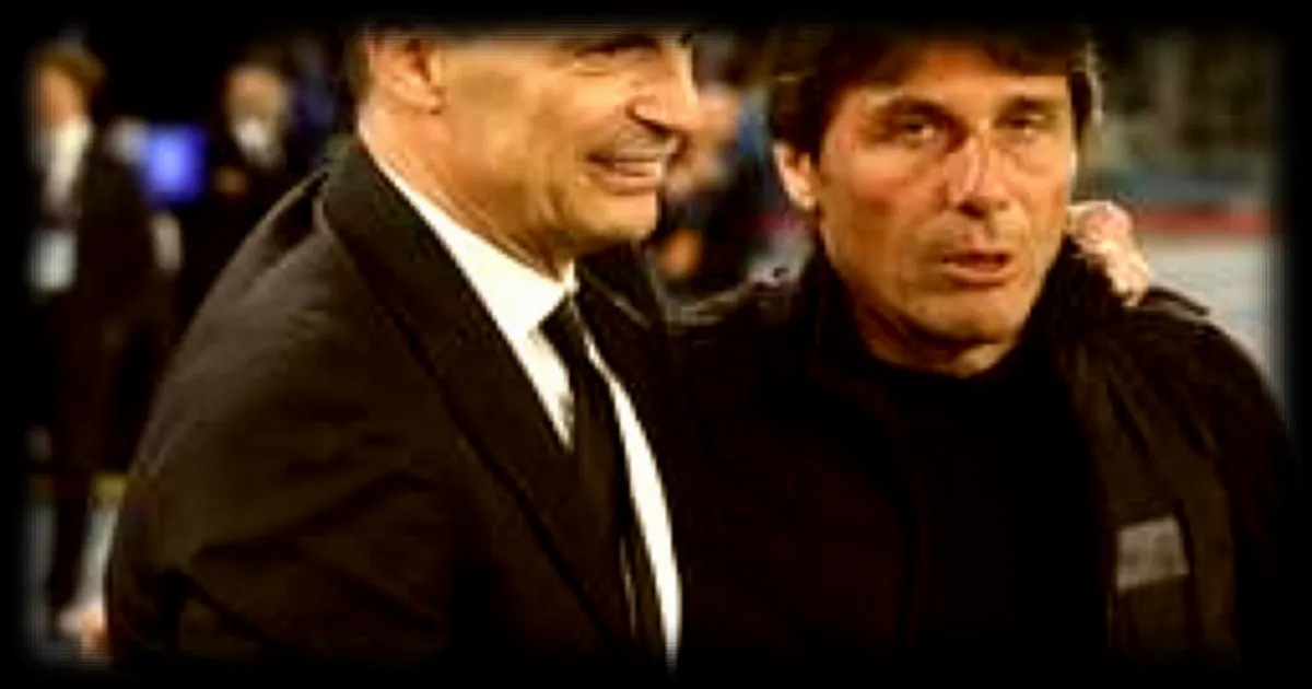 Serie A : Naples officialise le départ d'Antonio Conte et annonce l'arrivée de Massimiliano Allegri