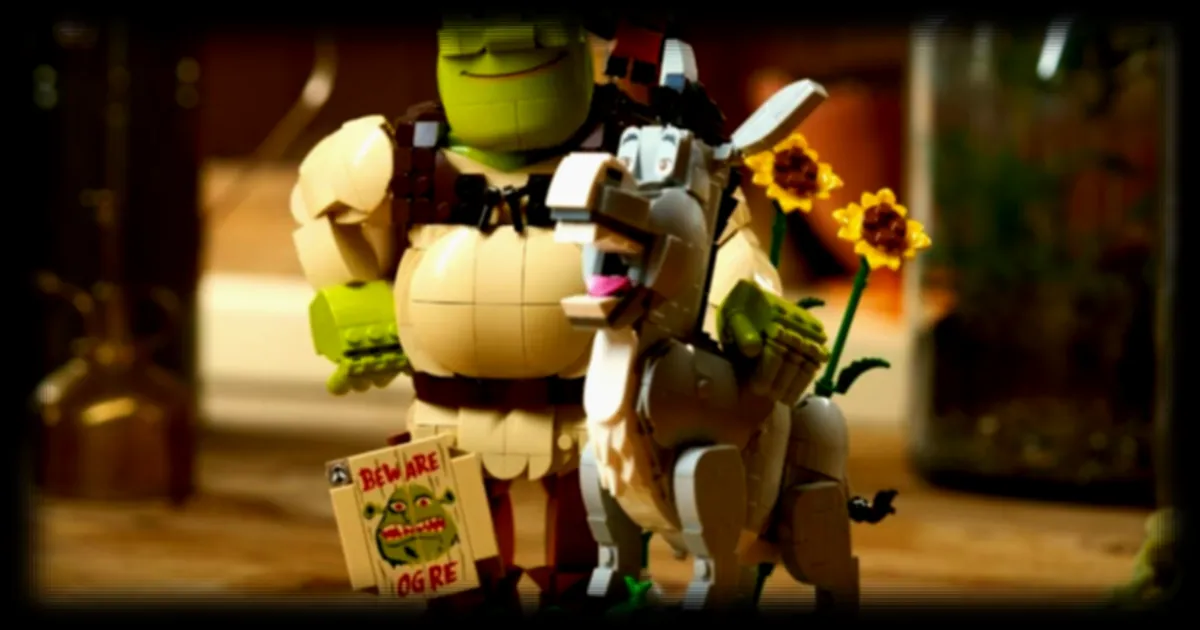 Shrek rejoint enfin l'univers LEGO, 25 ans après sa création