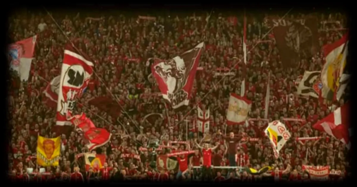 Soutien des ultras du Bayern Munich aux Green Angels et Magic Fans de l'ASSE menacés de dissolution