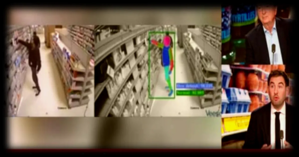 Supermarchés : des caméras dopées à l'intelligence artificielle bientôt installées contre les vols ?