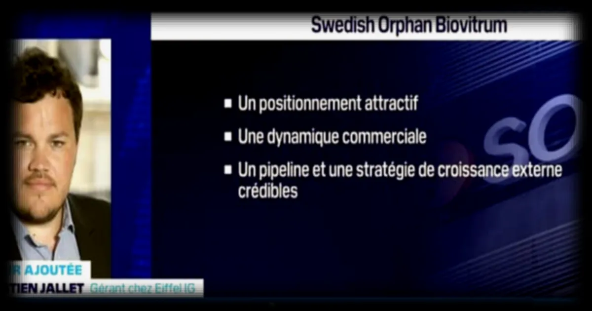 Swedish Orphan Biovitrum séduit les investisseurs : un recentrage stratégique salué en Bourse