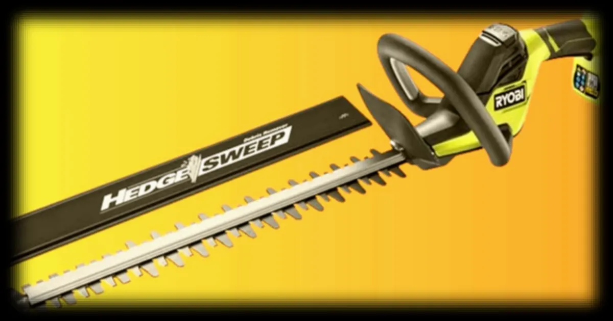 Taille-haies Ryobi en promotion à moins de 100 € : un allié printanier pour l’entretien des haies