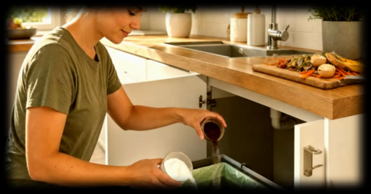 Températures estivales : deux ingrédients naturels pour neutraliser les odeurs de poubelle de cuisine