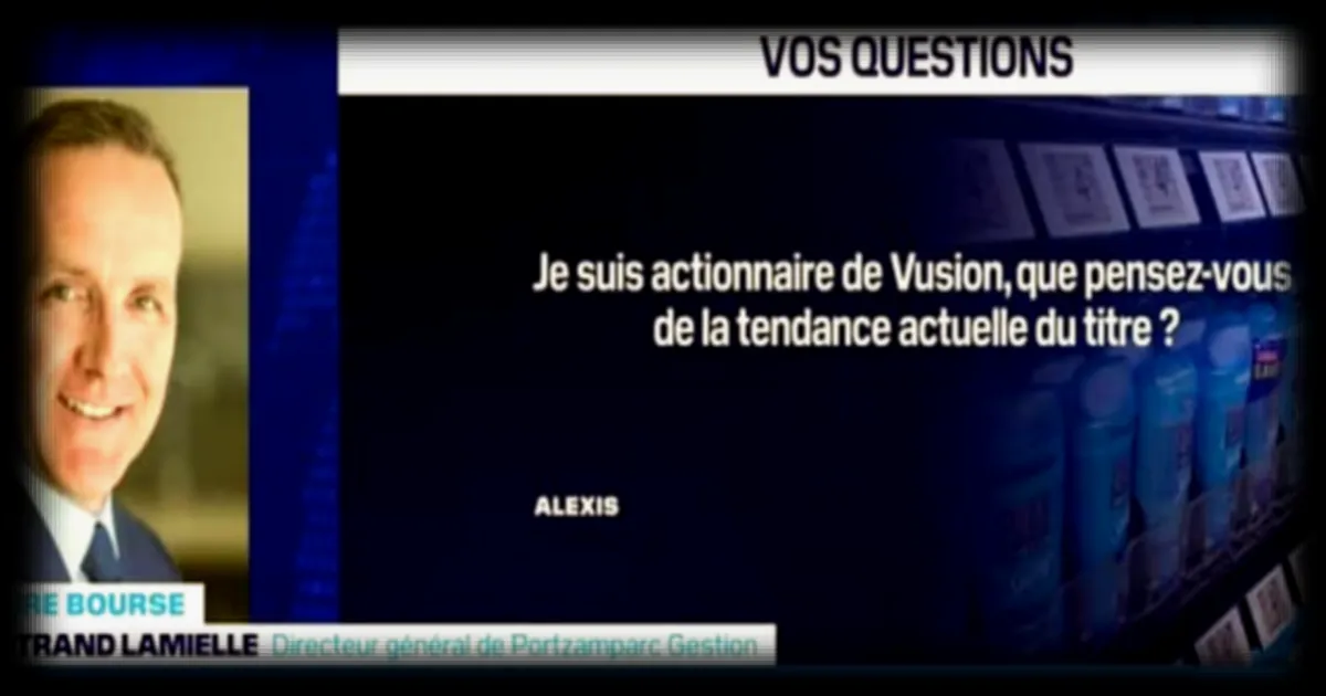 Tendance actuelle du titre Vusion : point de vue d'un actionnaire
