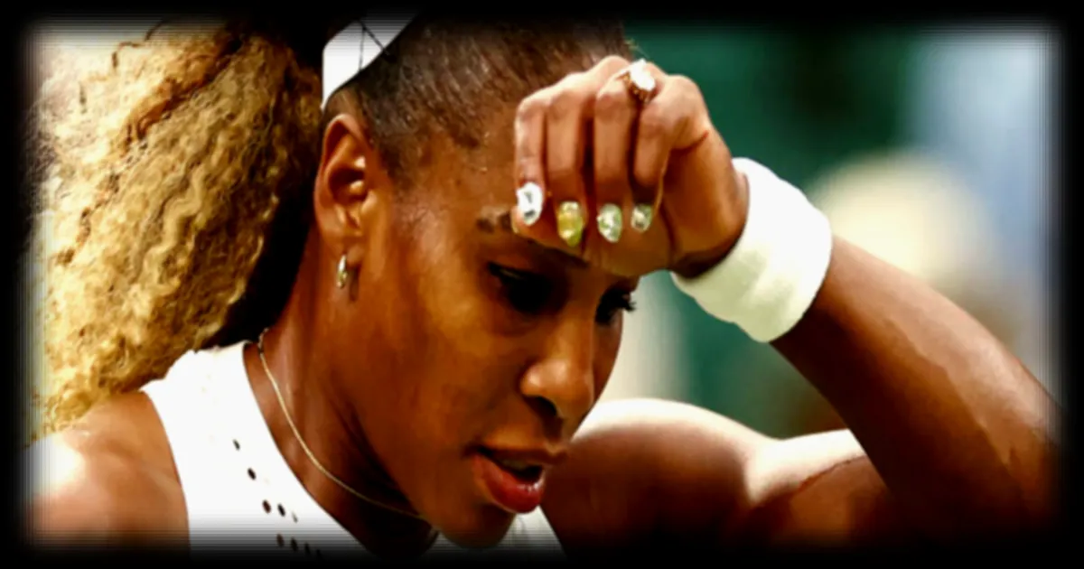Tennis: La légende Serena Williams éliminée au premier tour de Wimbledon