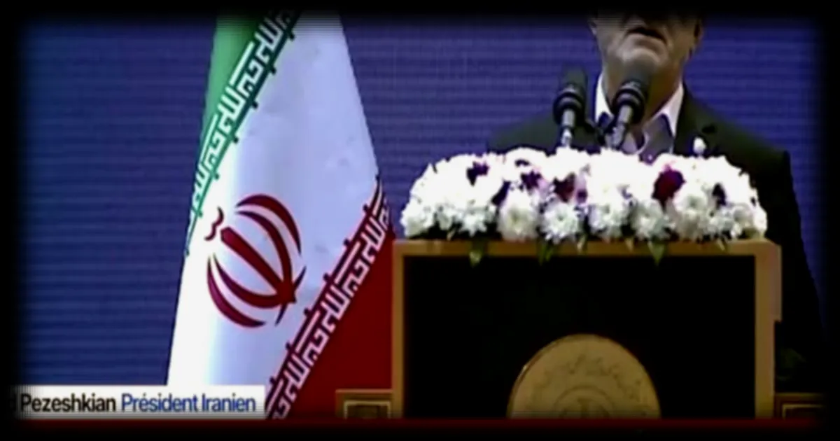 Tensions entre les États-Unis et l'Iran : Masoud Pezeshkian déclare « Nous ne céderons pas »