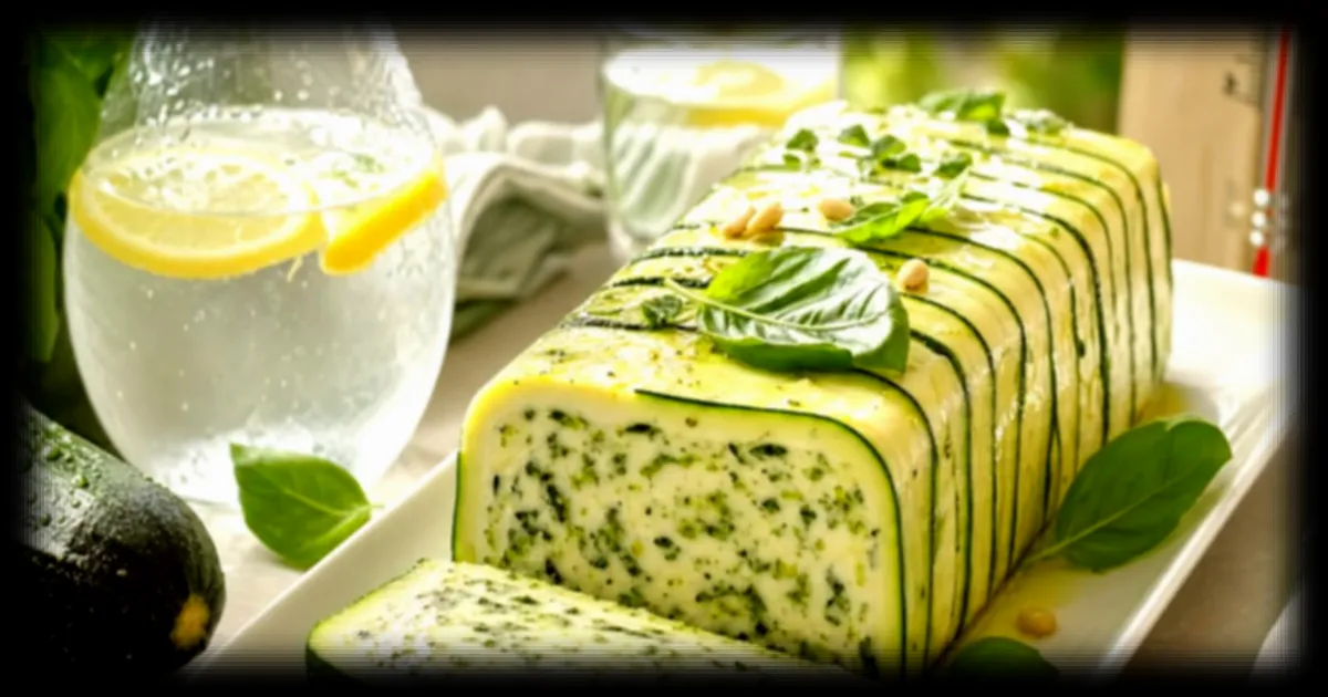 Terine aux courgettes et basilic : une recette rafraîchissante à préparer la veille pour affronter la canicule