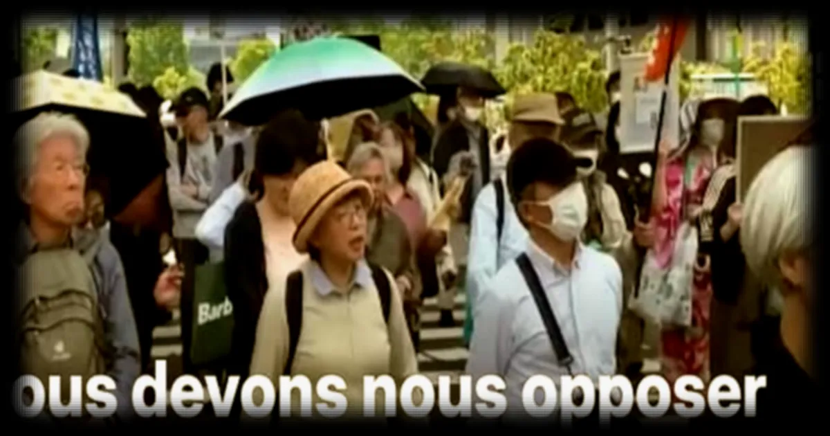 Tokyo: 50 000 personnes rassemblées en soutien à la constitution pacifiste du Japon