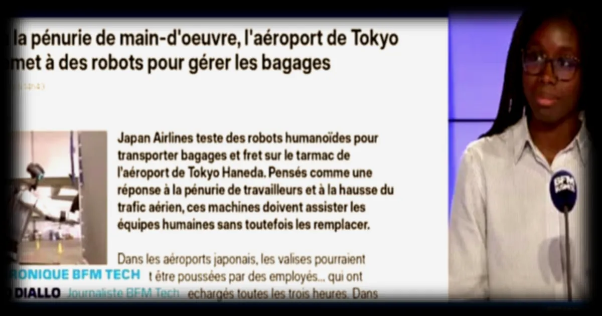 Tokyo mise sur les robots pour gérer les bagages face à la pénurie de main-d’œuvre