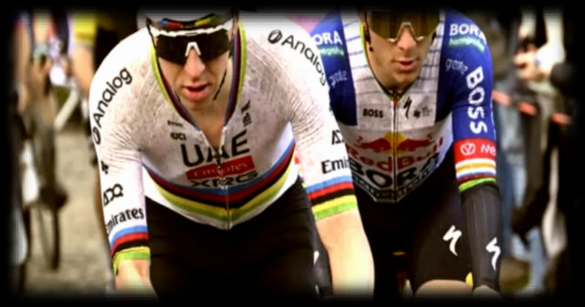 Tour des Flandres : Poursuites judiciaires contre Pogacar et Evenepoel pour non-respect d'un feu rouge à un passage à niveau