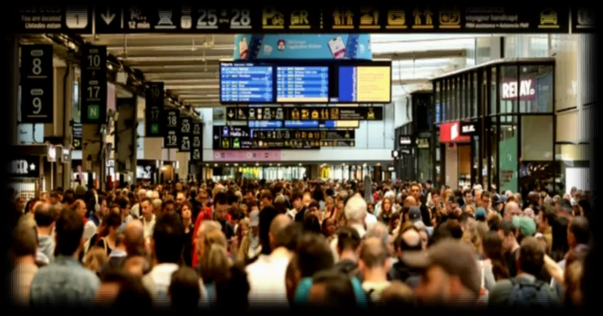 Trafic ferroviaire interrompu à Paris-Montparnasse après une panne électrique