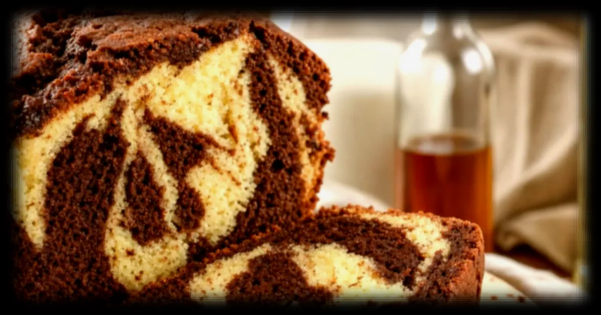 Un cake marbré inédit sans œufs ni beurre : la recette ultra-moelleuse qui révolutionne les goûters