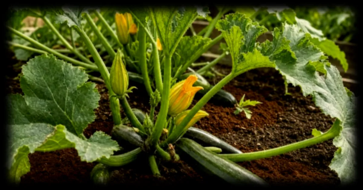 Un déchet de cuisine méconnu pour booster la santé des courgettes au potager