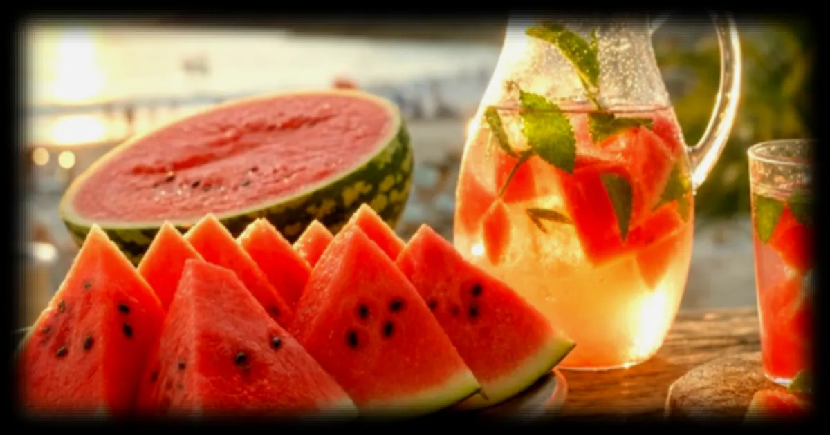 Un fruit conseillé pour vous hydrater après une journée au soleil
