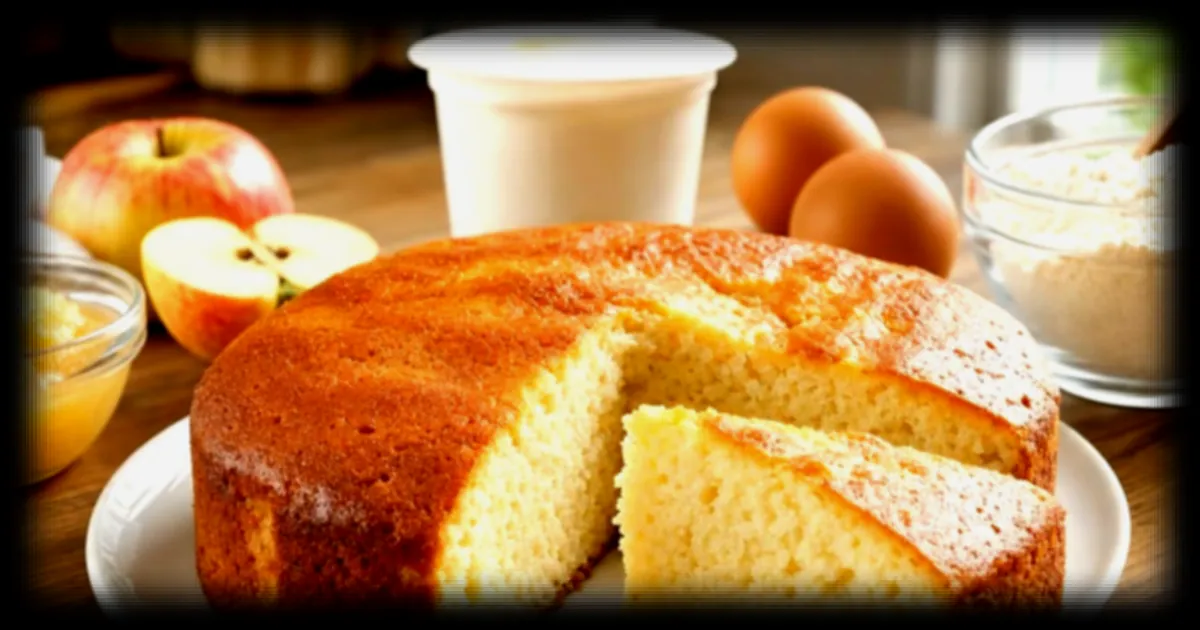 Un gâteau au yaourt ultra moelleux et riche en protéines, une alternative plus légère