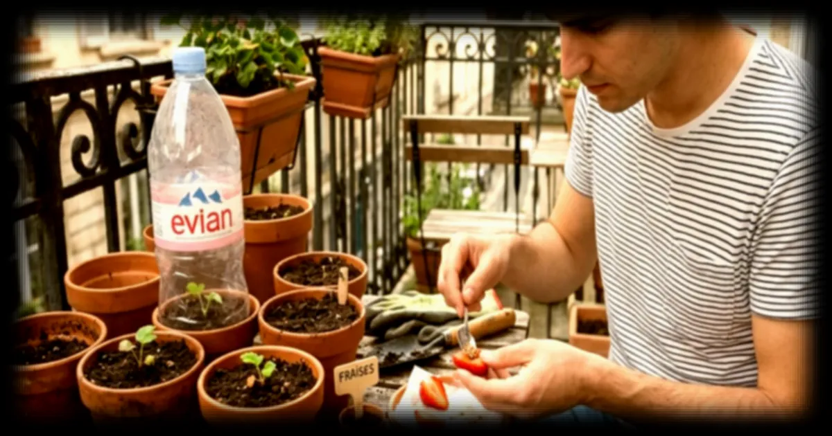Un jardinier trouve une solution pour cultiver des fraises à vie sans dépendre des supermarchés