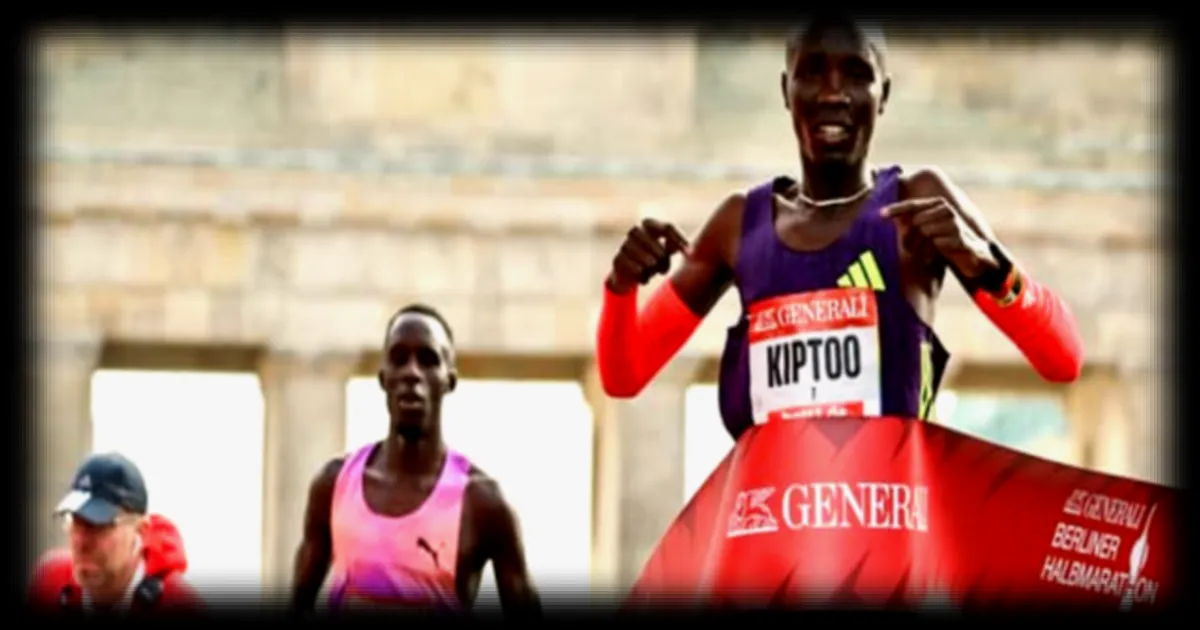Un 'lièvre' vainqueur d'un grand semi-marathon ? La course folle du Kényan Kipkemoi à Berlin