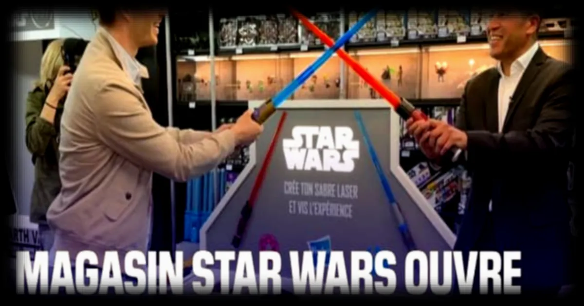 Un magasin Star Wars ouvre ses portes à Paris pour une année