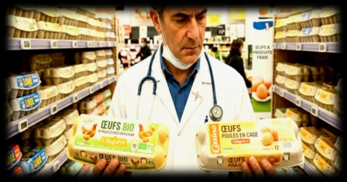 Un médecin nutritionniste explique pourquoi il évite les œufs bio en grande surface