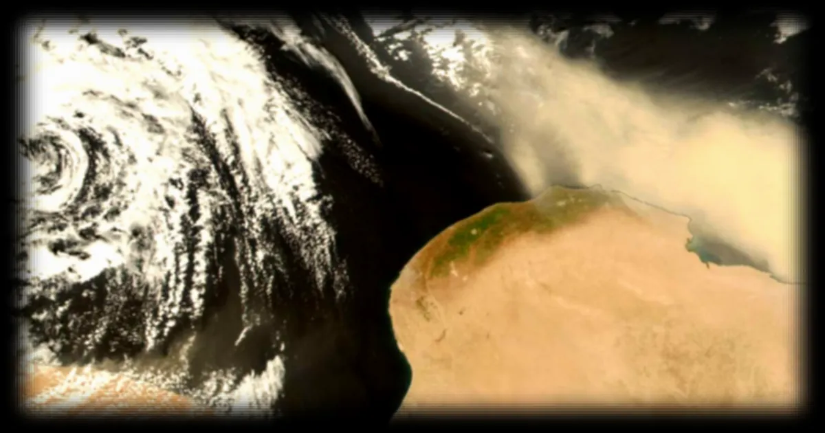 Un medicane se forme en Mediterranee au large de la Libye, des images spectaculaires capturées