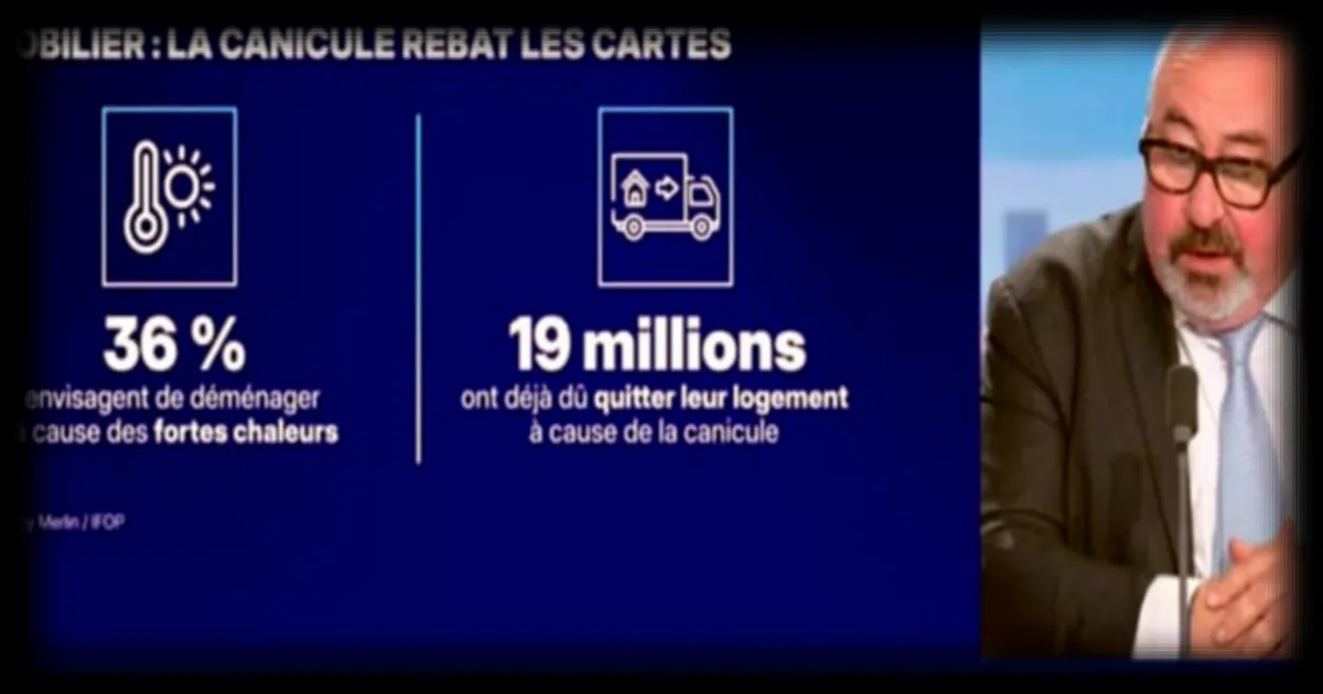 Un ménage français sur trois envisage de déménager à cause des fortes chaleurs