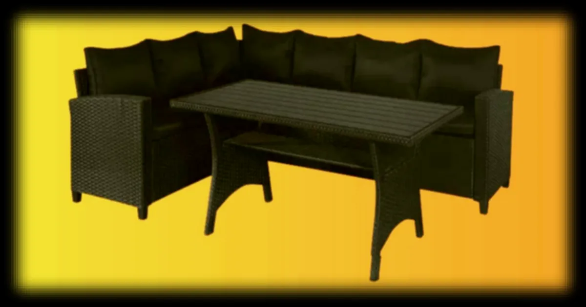 Un salon de jardin moderne à prix réduit pour préparer la saison estivale