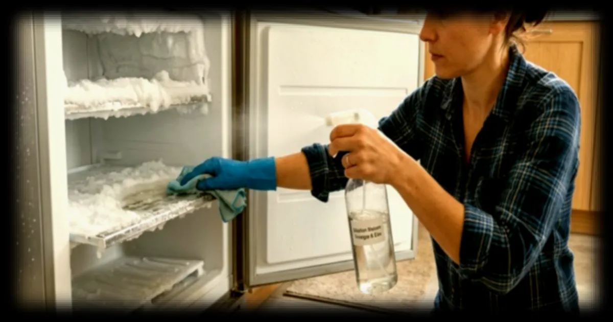 Un spray maison à 3 ingrédients pour dégivrer rapidement un congélateur et réduire la facture d'électricité