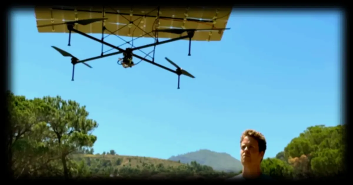 Un youtubeur construit un drone solaire record d'autonomie de 5 heures