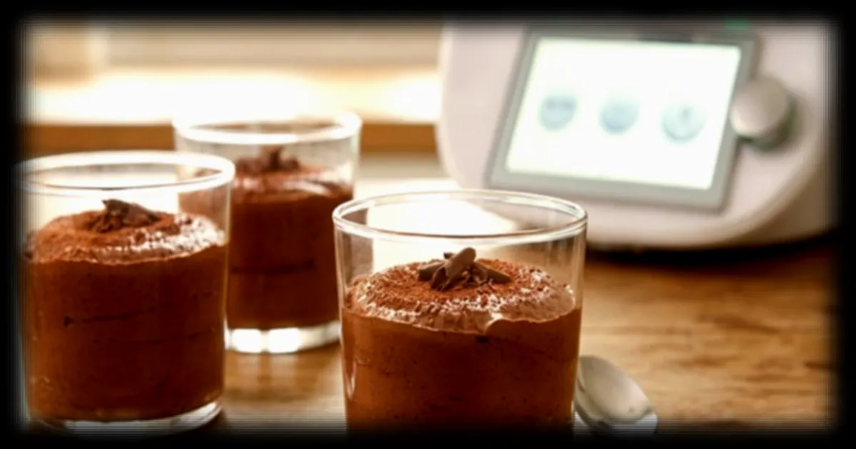 Une astuce Thermomix pour une mousse au chocolat sans séparer les blancs des jaunes
