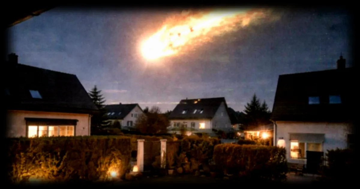 Une boule de feu traverse le ciel d'Europe, un impact signalé en Allemagne