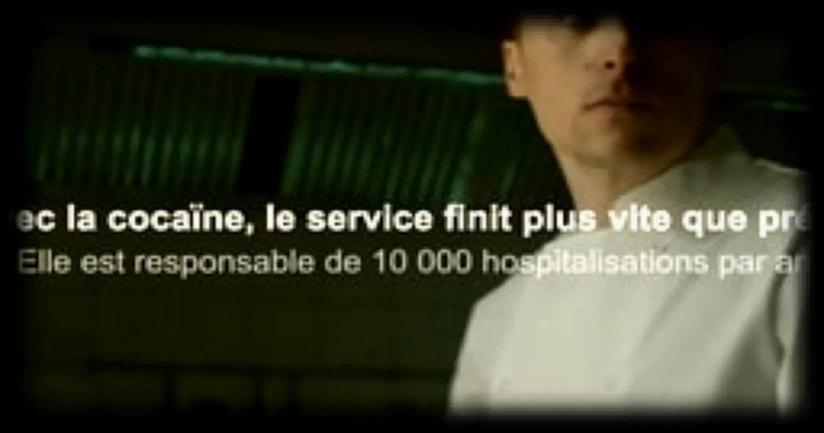 Une campagne de sensibilisation contre la cocaïne divise les restaurateurs