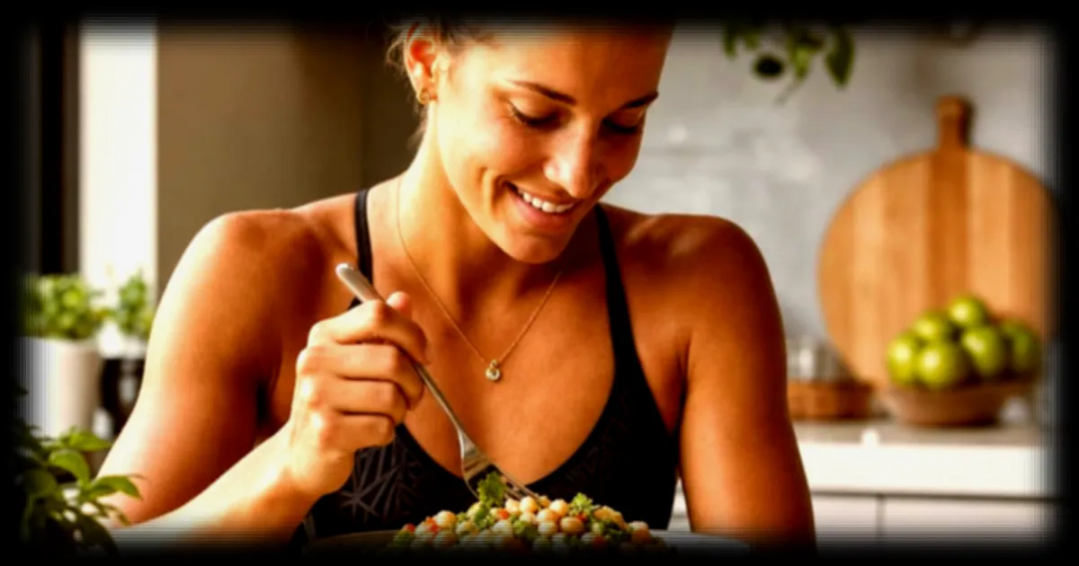 Une championne olympique de natation partage son aliment préféré riche en protéines