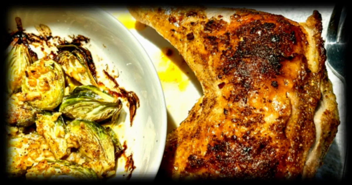 Une diététicienne recommande une recette saine et anti-inflammatoire au poulet et aux choux de Bruxelles