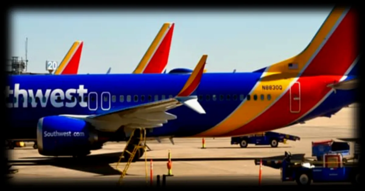 Une dispute conjugale tourne au chaos dans un avion de Southwest Airlines