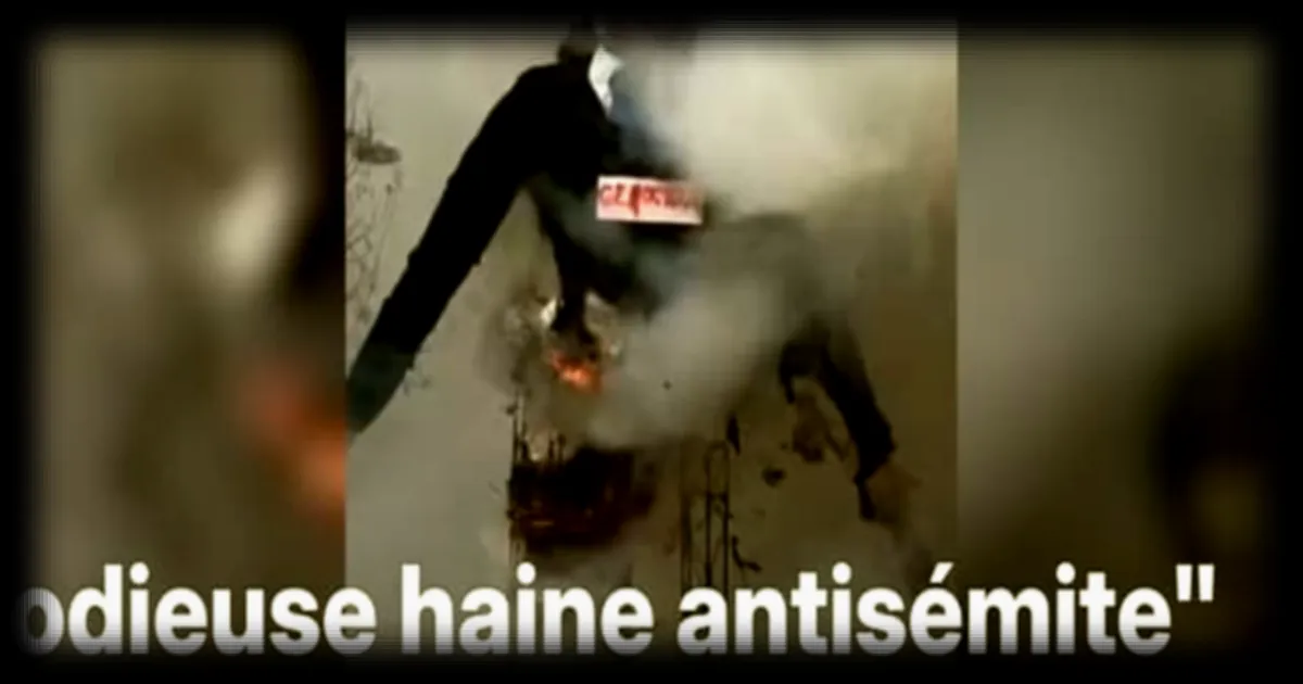 Une effigie géante de Benjamin Netanyahu détruite lors d'un festival en Espagne, le chargé d'affaires espagnol convoqué à Tel-Aviv