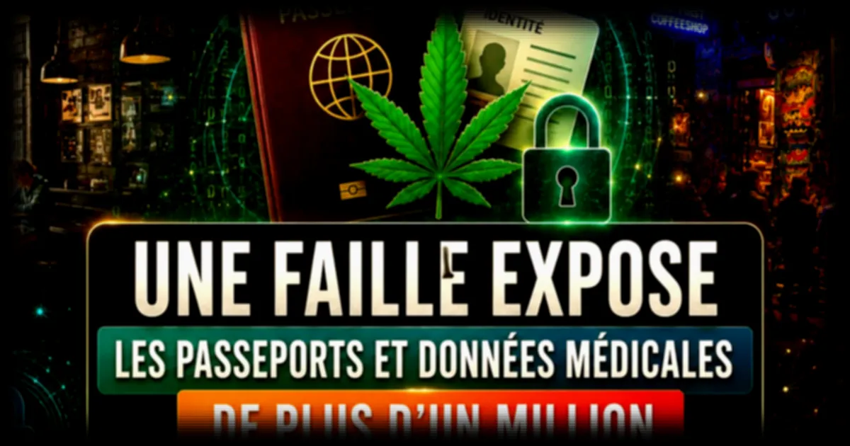 Une faille de sécurité expose les données personnelles de plus d'un million de consommateurs de cannabis médical
