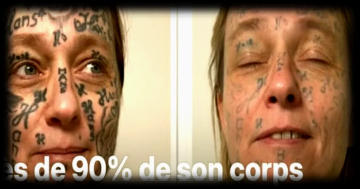 Une femme contrainte par son compagnon de se faire tatouer son prénom 250 fois