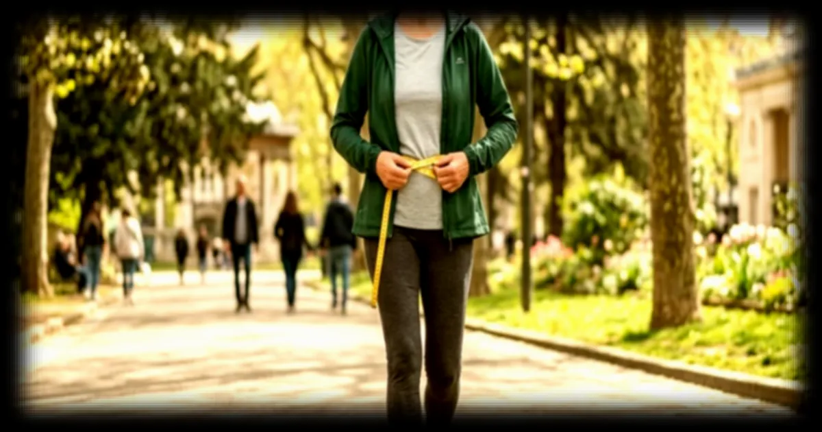 Une marche quotidienne de 30 minutes pendant 4 mois : les effets sur la silhouette et la sante d'une septuagenaire