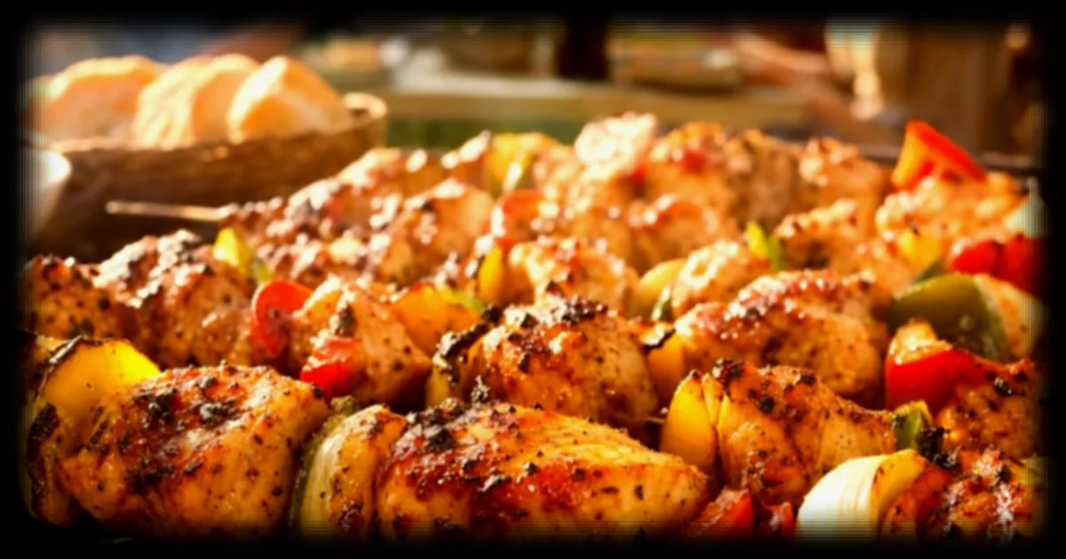 Une marinade pour brochettes de poulet qui transforme vraiment le barbecue