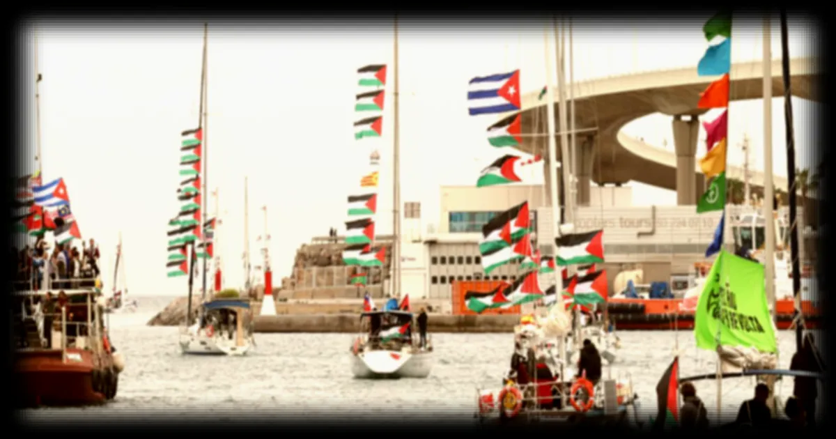 Une nouvelle flottille s'élance depuis Barcelone vers la bande de Gaza