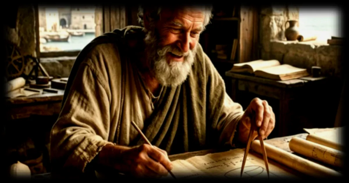 Une page perdue du palimpseste d'Archimède retrouvée en France après des siècles