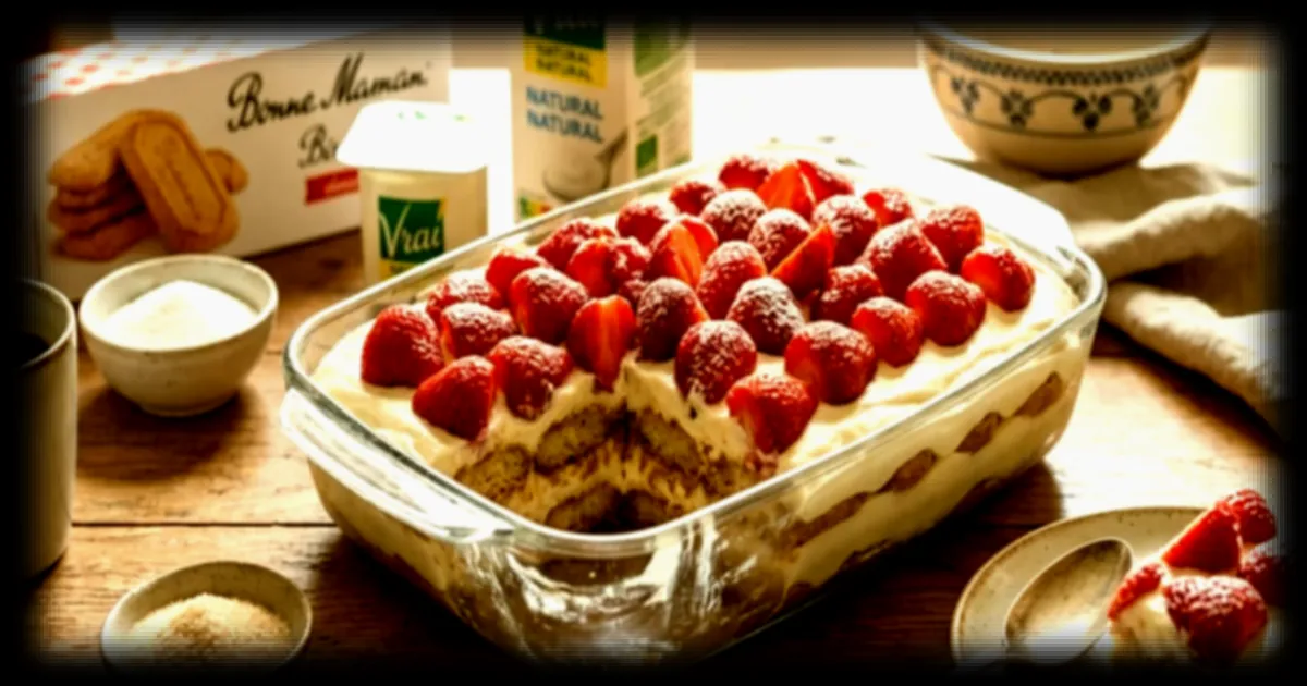 Une recette plus légère pour le tiramisu : remplacez le mascarpone par du yaourt épais