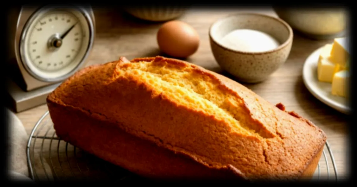 Une règle simple pour réussir le gâteau quatre-quarts