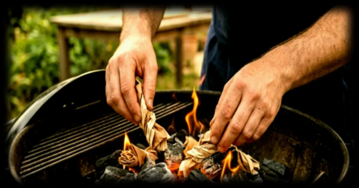 Une technique simple pour allumer votre barbecue sans allume-feu chimique